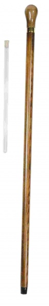 Classic Canes Knob handled tippling cane, tan