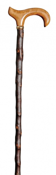 Classic Canes Maple Country Derby On Rustic Shaft