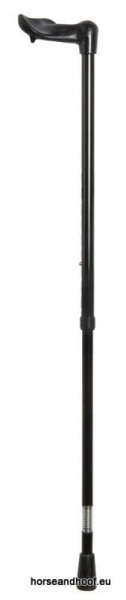 Classic Canes Orthopaedic Cane with Shock Absorber - Black - Right Hand