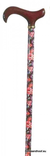 Classic Canes Patterned Wooden Derby Stick