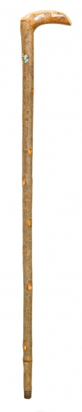Classic Canes Varnished and Shaped Ash Crosshead Walking Stick