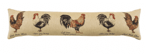 Cockerels - Fine Tapestry Draught Excluder