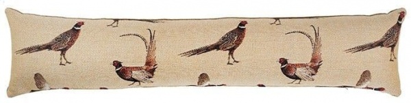 Country Pheasants - Fine Tapestry Draught Excluder