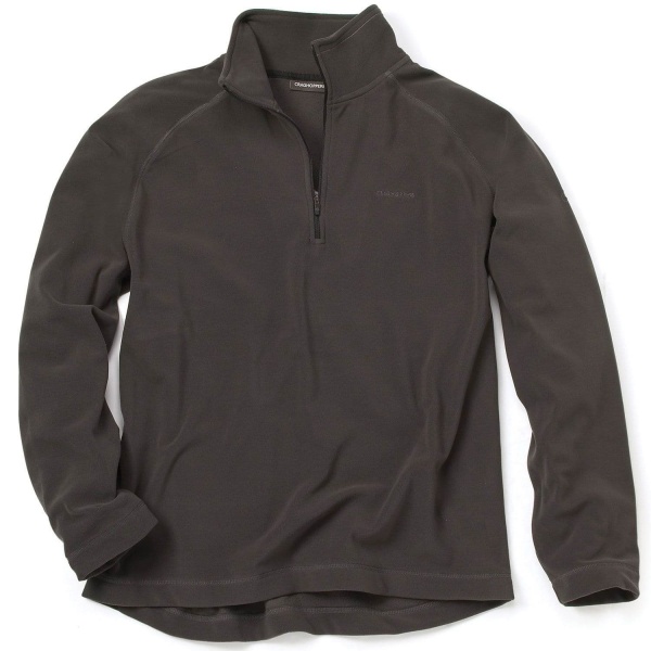 Craghopper Black Pepper Corey III Half Zip Fleece