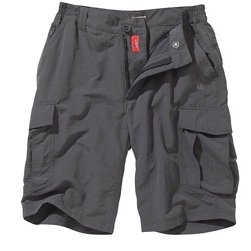 Craghoppers Black Pepper Nosilife Cargo Shorts