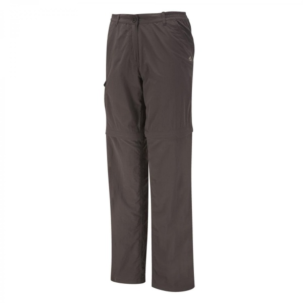 Craghoppers Black Pepper Nosilife Convertible Trousers