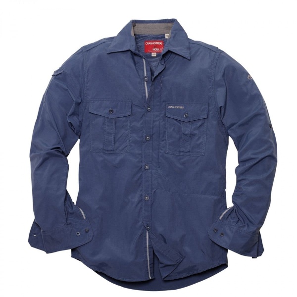 Craghoppers Indigo Kiwi Long Sleeved Shirt