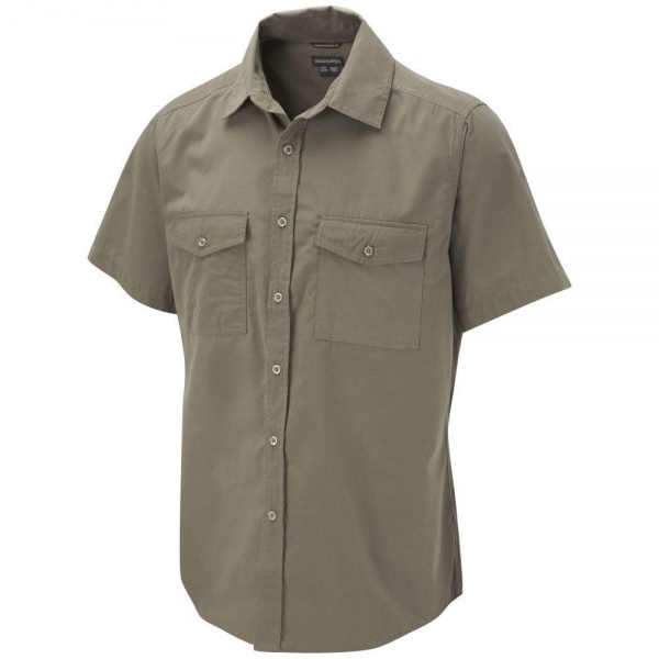 Craghoppers Pebble Kiwi Short Sleeved Shirt