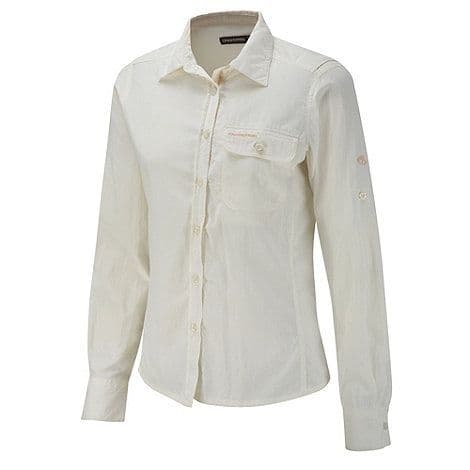 Craghoppers Sea Salt Nosilife Darla Long sleeve Shirt