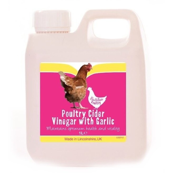 Battles Poultry Cider Vinegar with Garlic