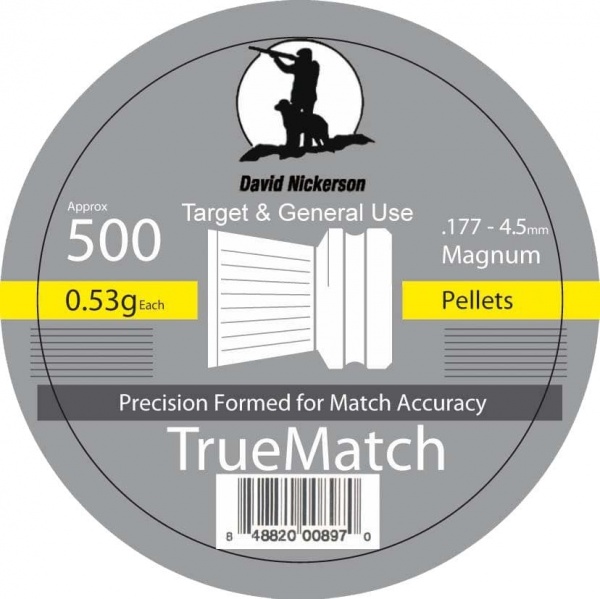 David Nickerson - True Match Flat Head Pellets