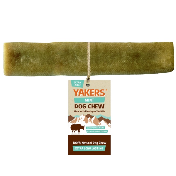 Yakers Mint Dog Chews Extra Large