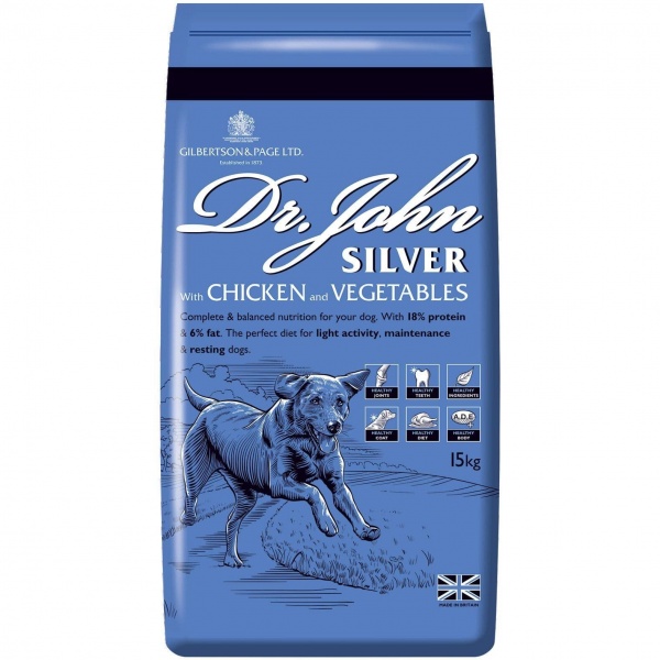 Dr John Silver Dog Food with Chicken 4kg