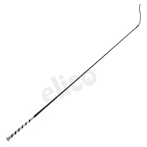 Dressage Whip (Silver/Black Grip)