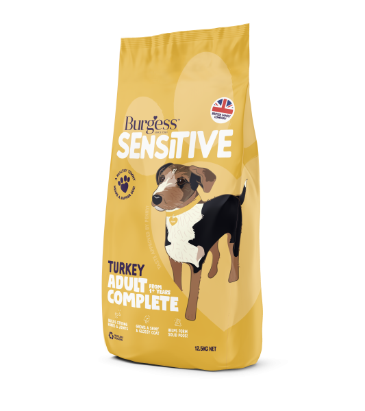 Burgess Sensitive Adult Turkey 12.5Kg