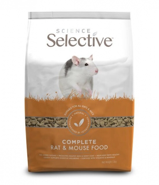 Supreme Science Selective Rat Food 4 x 1.5kg