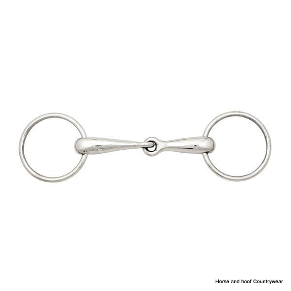Elico Hollow Mouth Snaffle Bit (Normal Rings)