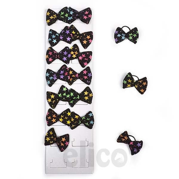 Elico Horse Mane Bows (card of 16)