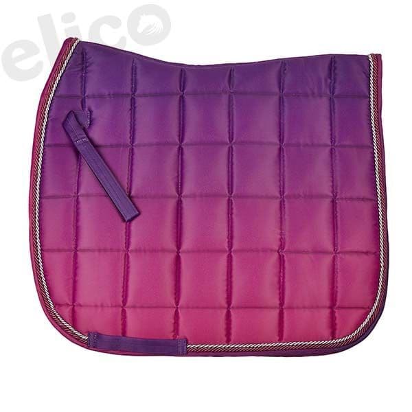 Elico Newington Saddle Pad: Berry/Purple