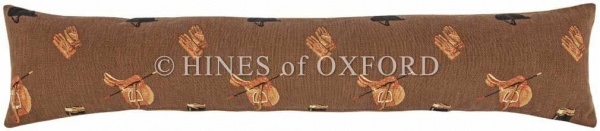 Equestrain Brown - Fine Tapestry Draught Excluder