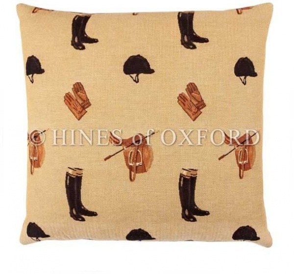 Equestrian Beige - Fine Tapestry Cushion