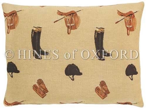 Equestrian Beige  - Fine Tapestry Cushion