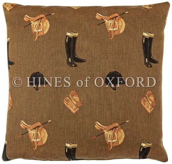 Equestrian Brown  - Fine Tapestry Cushion