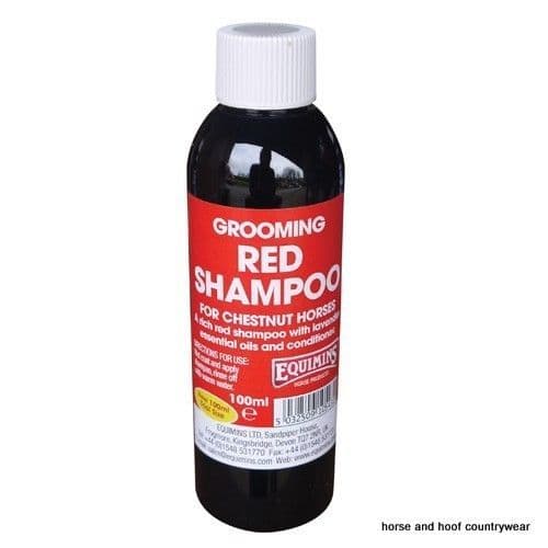 Equimins Red Shampoo for Chestnuts