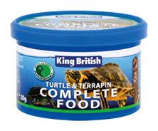 King Britisg Turtle & Terrapin Food 6 x 20g