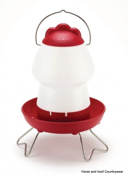 Feathers & Beaky Top Fill Chicken Drinker