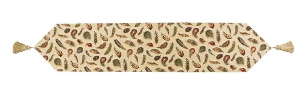 Feathers - Fine Tapestry Table Runner