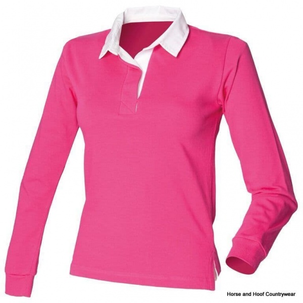 Front Row & Co Women's Long Sleeve Original Rugby Shirt