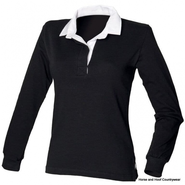 Front Row & Co Women's Long Sleeve Original Rugby Shirt