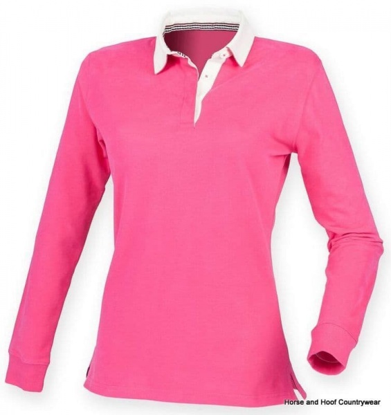 Front Row & Co Women's Premium Superfit Rugby Shirt
