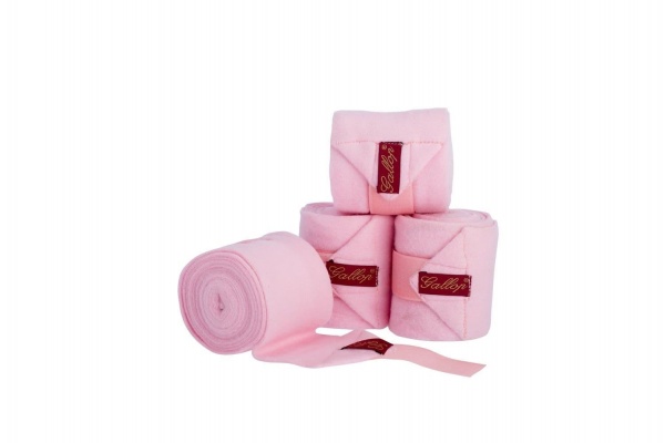 Gallop Fleece Bandages - Pink
