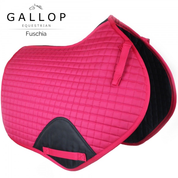 Gallop Prestige Close Contact/GP Quilted Saddle Pad Blush Pink
