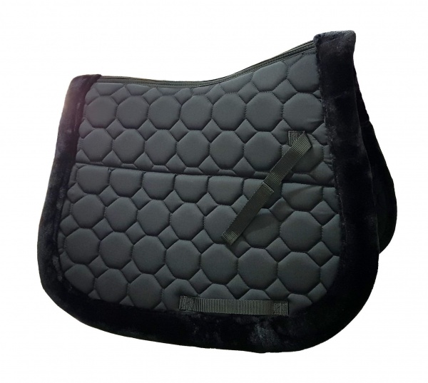 Gallop Prestige Fully Lined Saddle Pad - Black