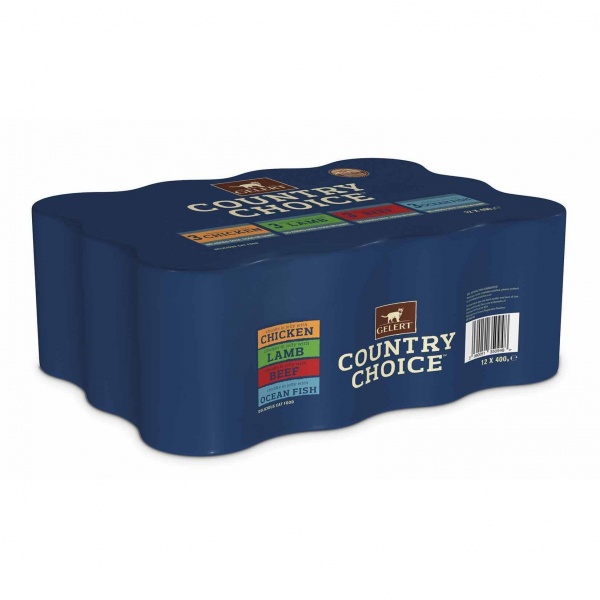 Gelert Country Choice Cat Food in 12 x 400g