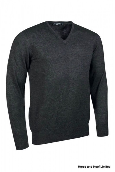 Glenmuir V Neck Merino Wool Sweater