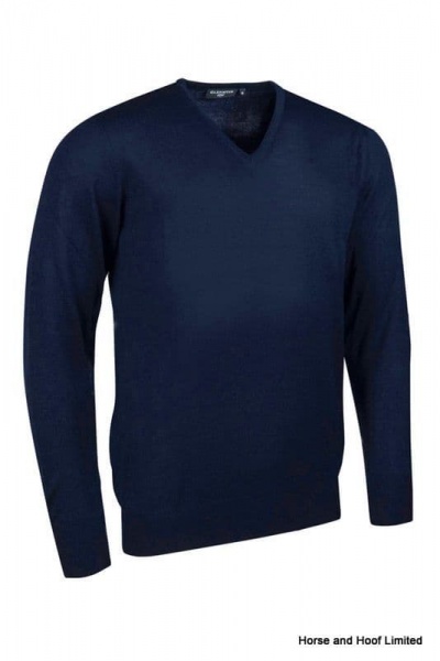Glenmuir V Neck Merino Wool Sweater