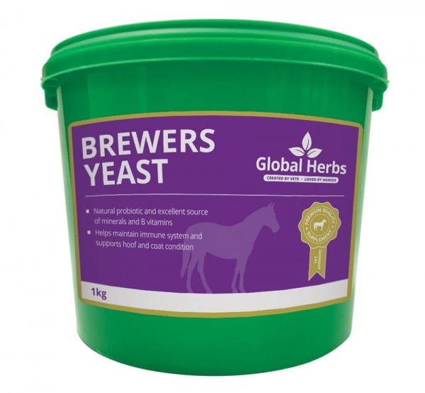 Global Herbs Brewers Yeast - 1kg Tub