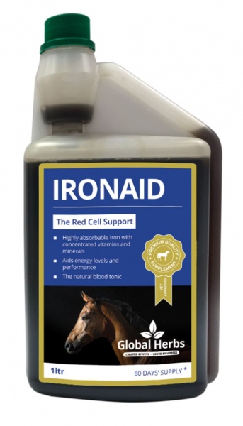 Global Herbs IronAid Liquid-1 Litre