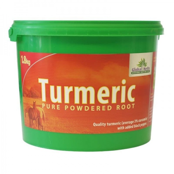 Global Herbs Turmeric -  1.8 kg Tub