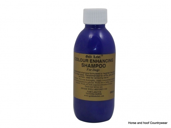 Gold Label Canine Colour Enhancing Shampoo