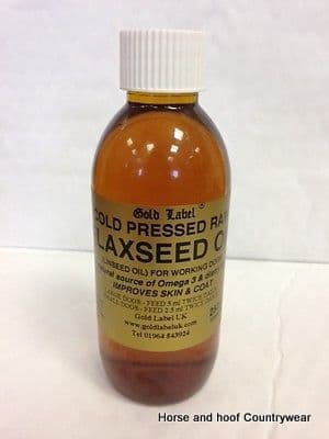Gold Label Canine Flaxseed Oil