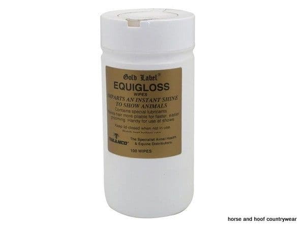 Gold Label Equigloss Wipes