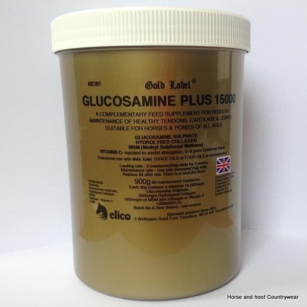 Gold Label Glucosamine Plus 15000  (Extra Potency)