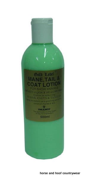 Gold Label Mane, Tail & Coat Lotion