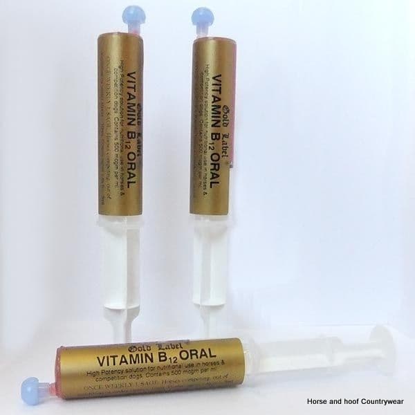 Gold Label Vitamin B12 Syringes (3 pack)