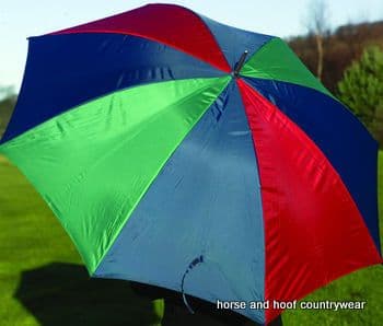 Golf Umbrella - Burgundy / Blue / Green